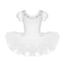 White Ballet Tutu with Rhinestones