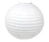 White Halloween Paper Lantern 20cm