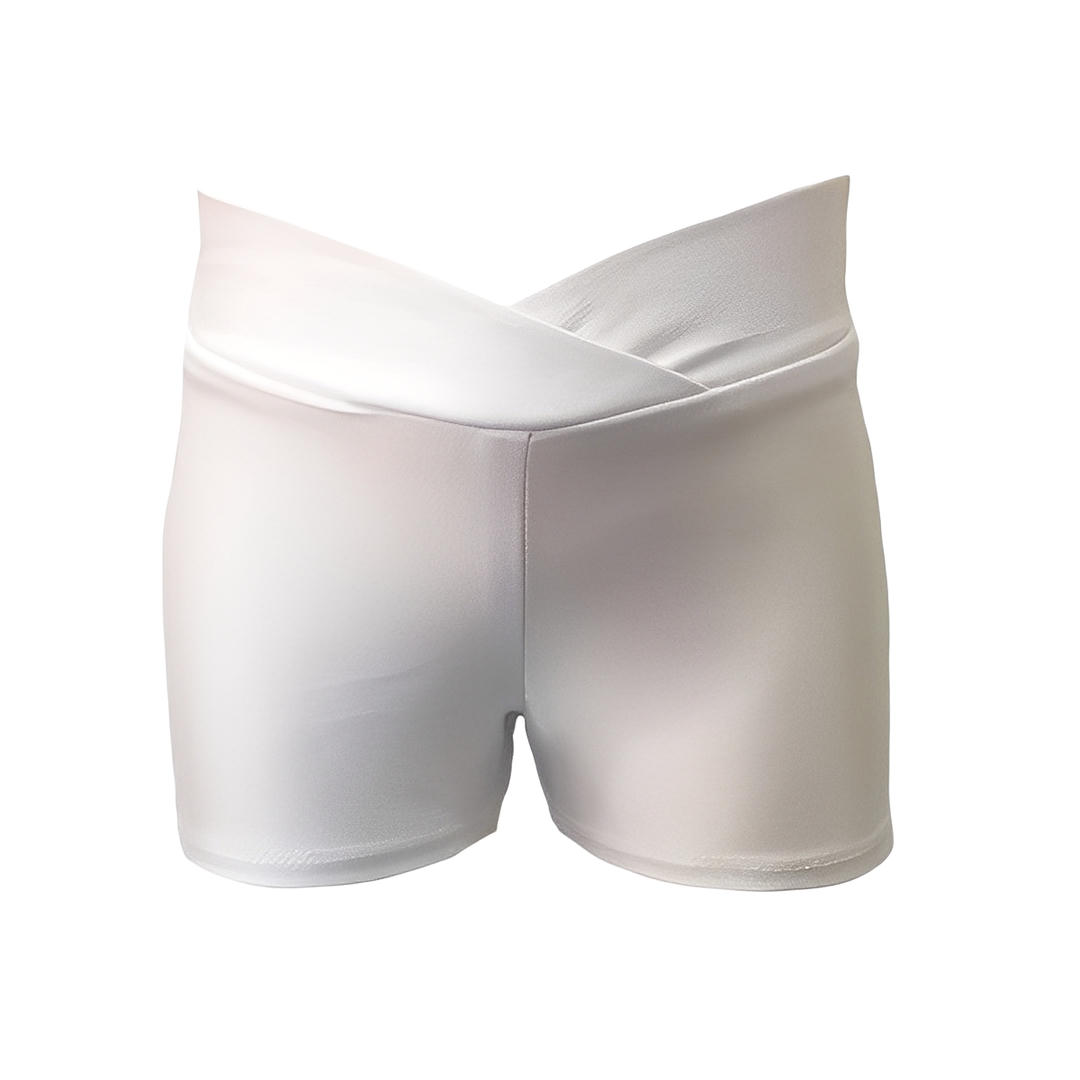 White Hipster Hotpants Shorts