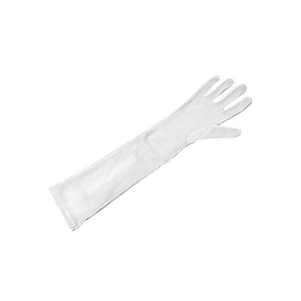 White Long Gloves 42cm