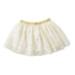 White Star Sequin Tutu Skirt