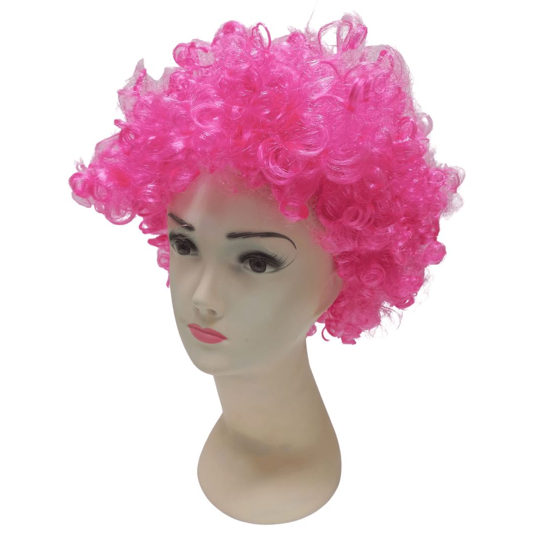 Wig Afro Child - Pink