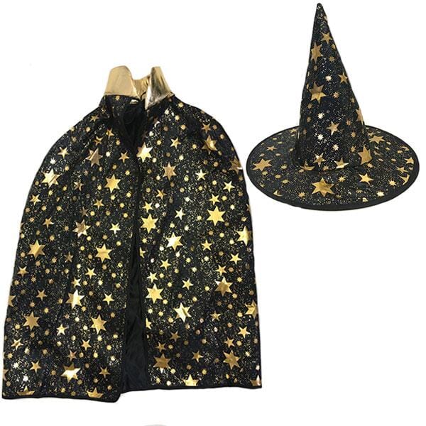 Witch Set Cape & Hat