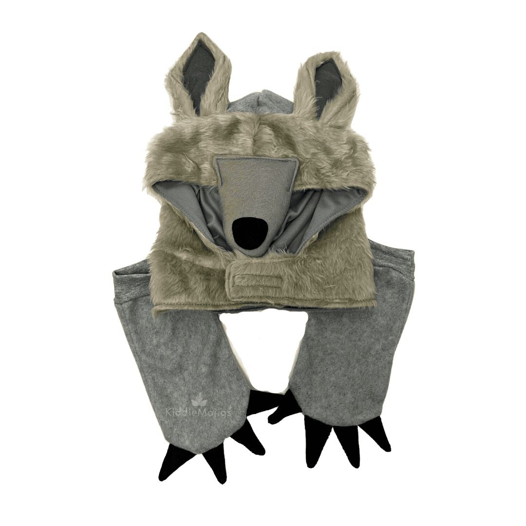 Wolf Hat & Mitts