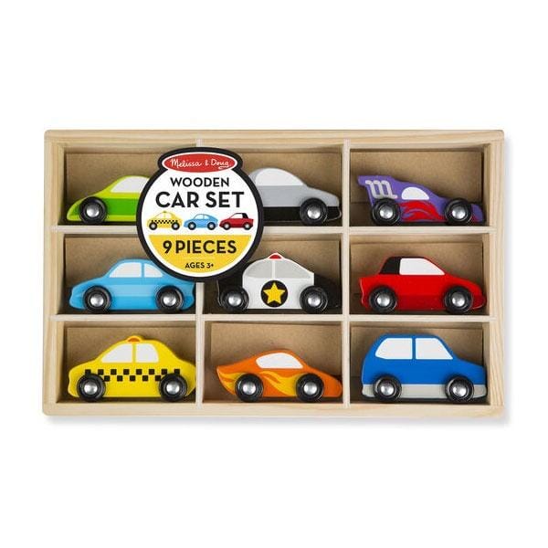 Wooden Car Set