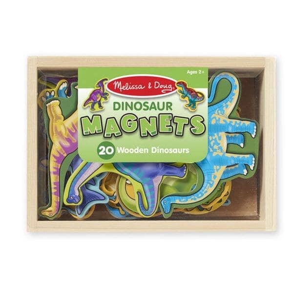 Wooden Dinosaur Magnets