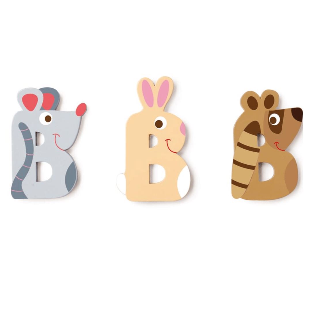 Wooden Letter B