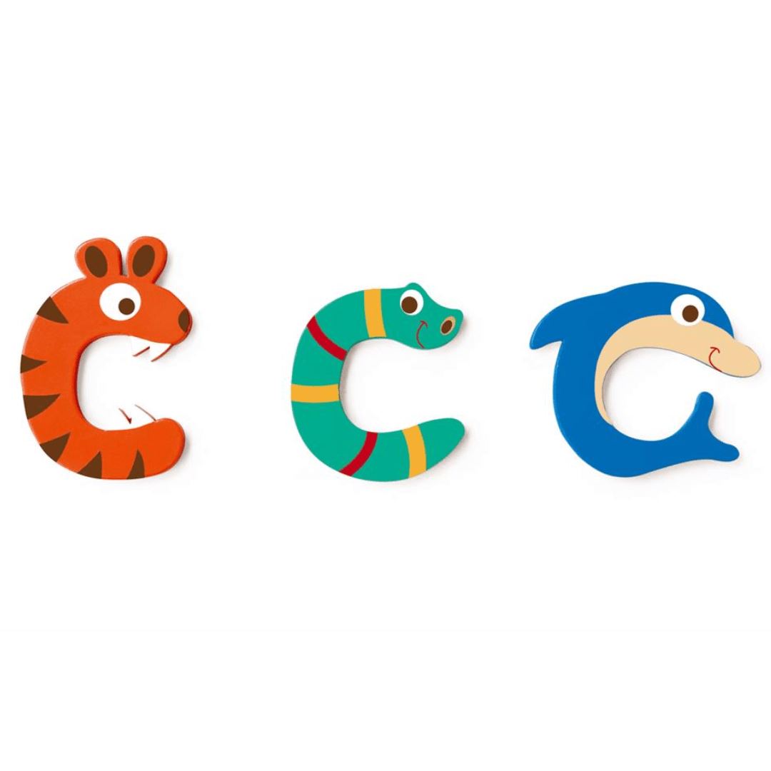 Wooden Letter C