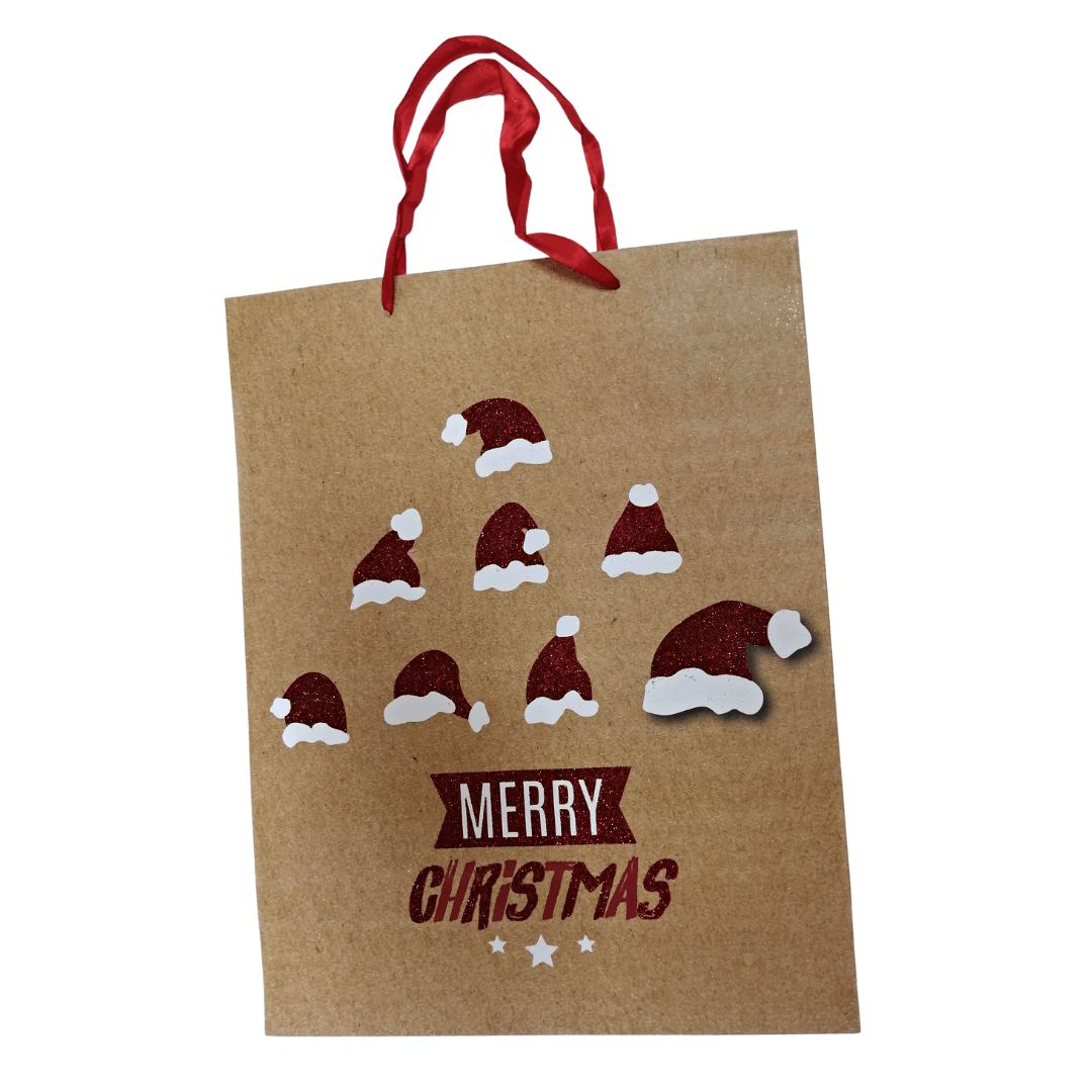 Xmas Glitter Gift Bag