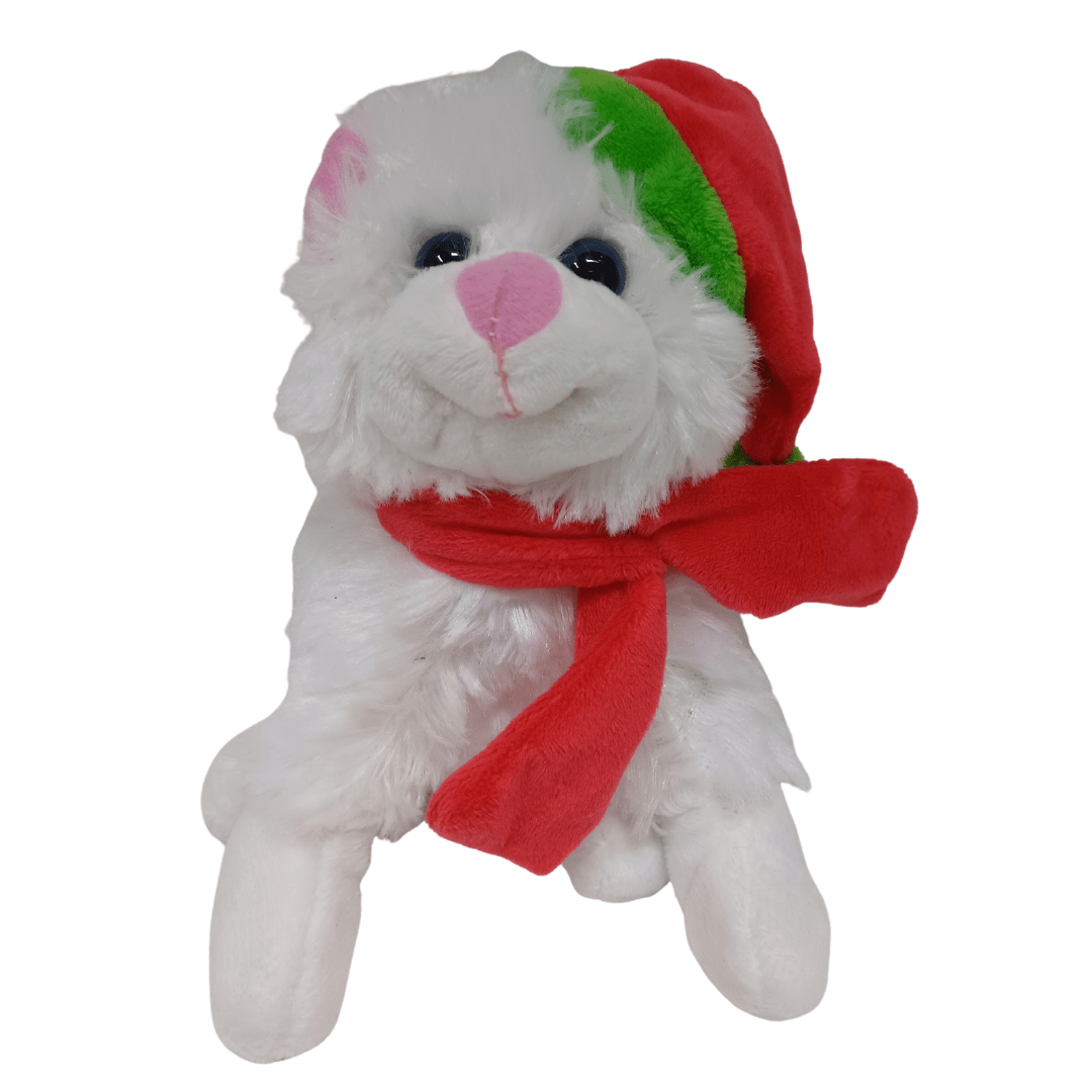 Xmas Kitty Cat Soft Toy 16cm Christmas Not specified 