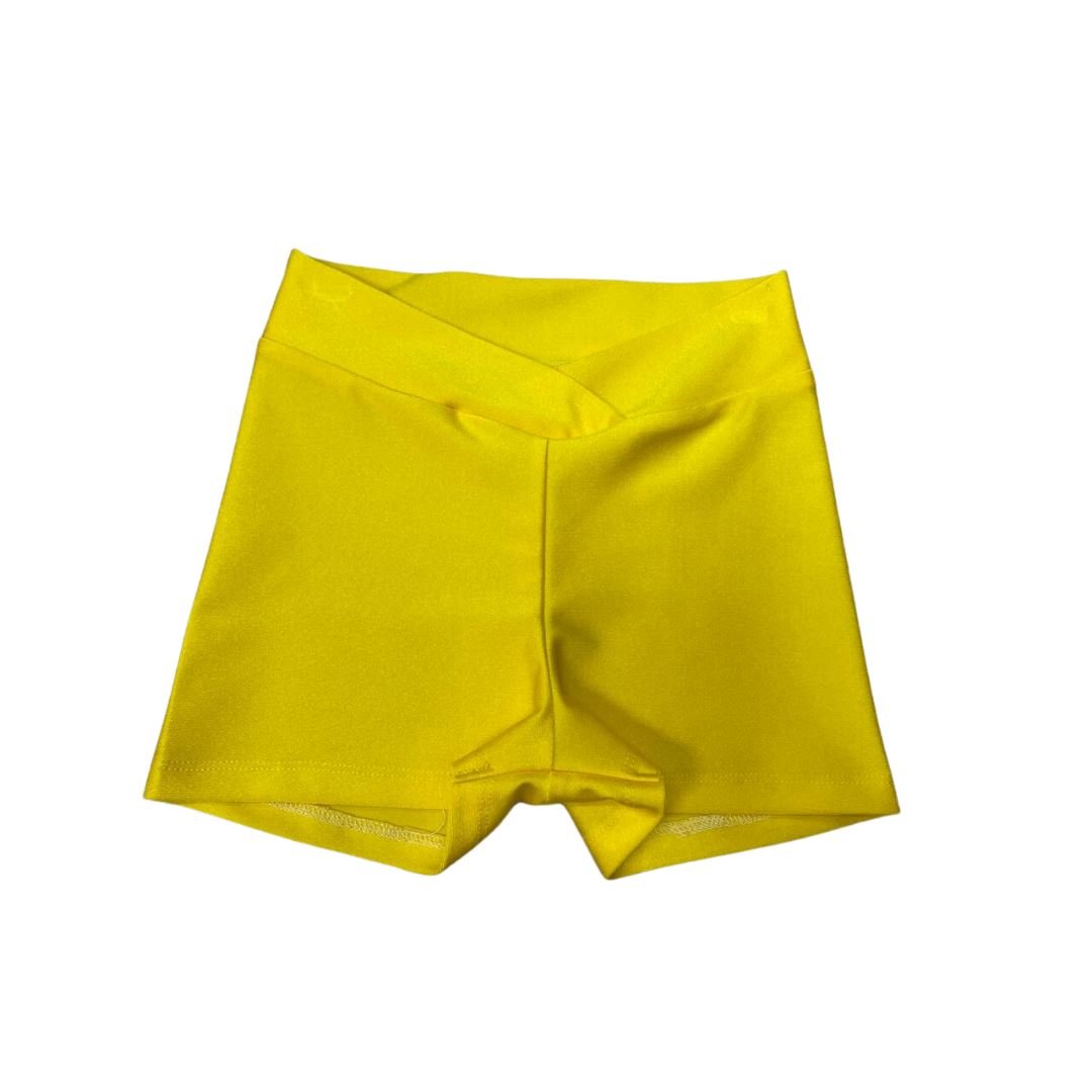 Yellow Hipster Hotpants