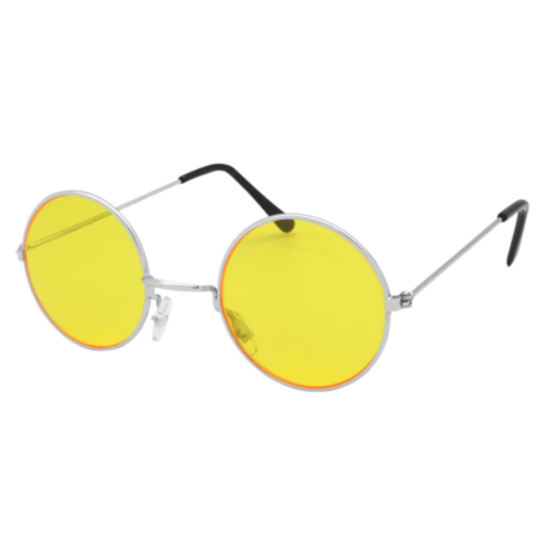 Yellow John Lennon M/C Glasses