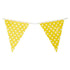 Yellow Polka Dot Bunting