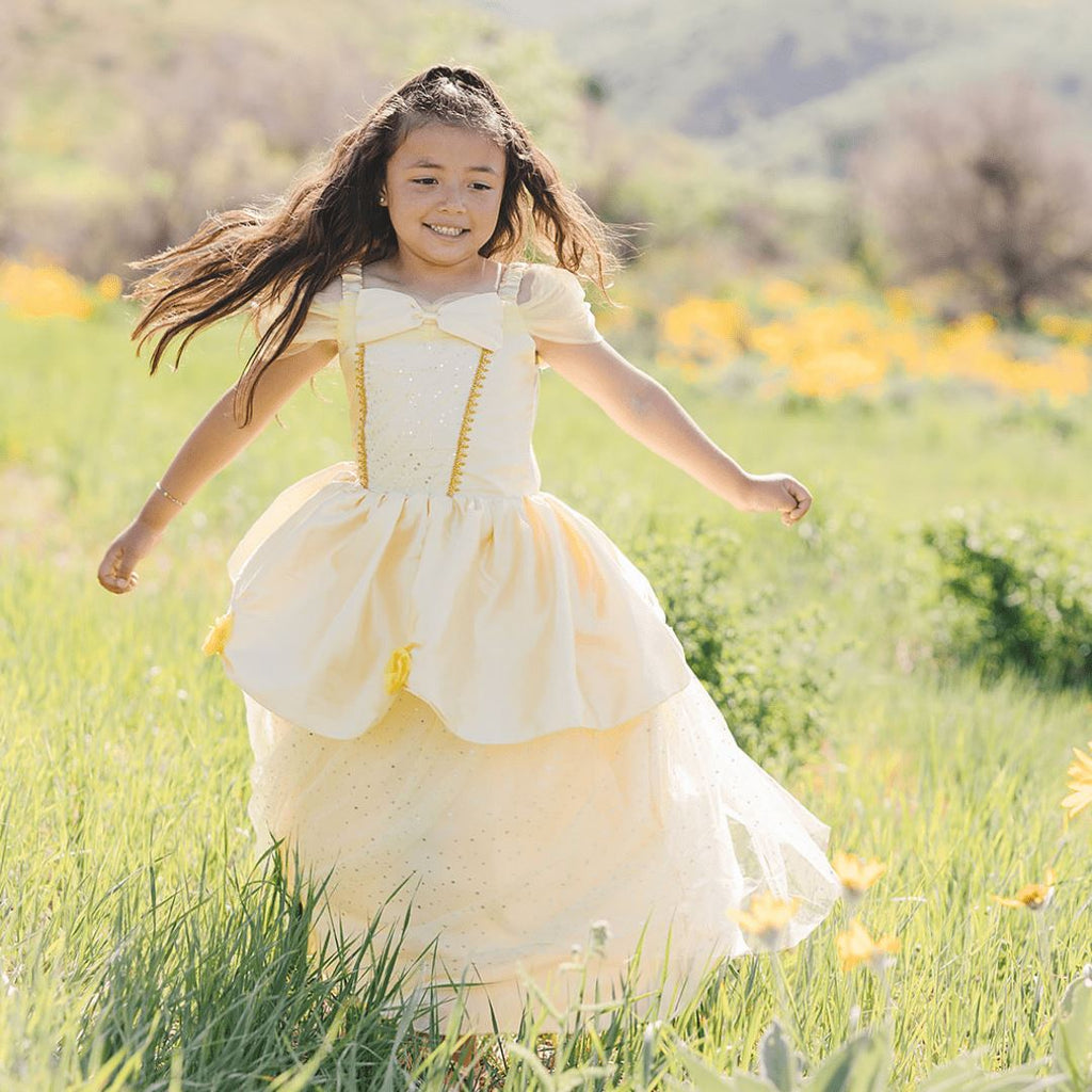 Yellow princess dress for adults sales