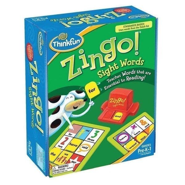 Zingo Sight Words