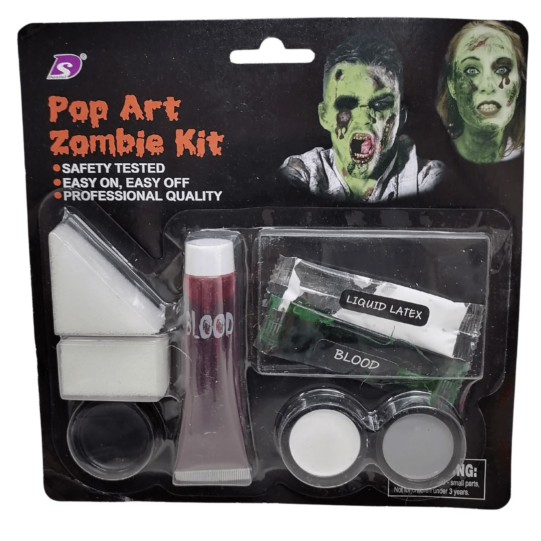 Zombie Pop Art Face Paint Set