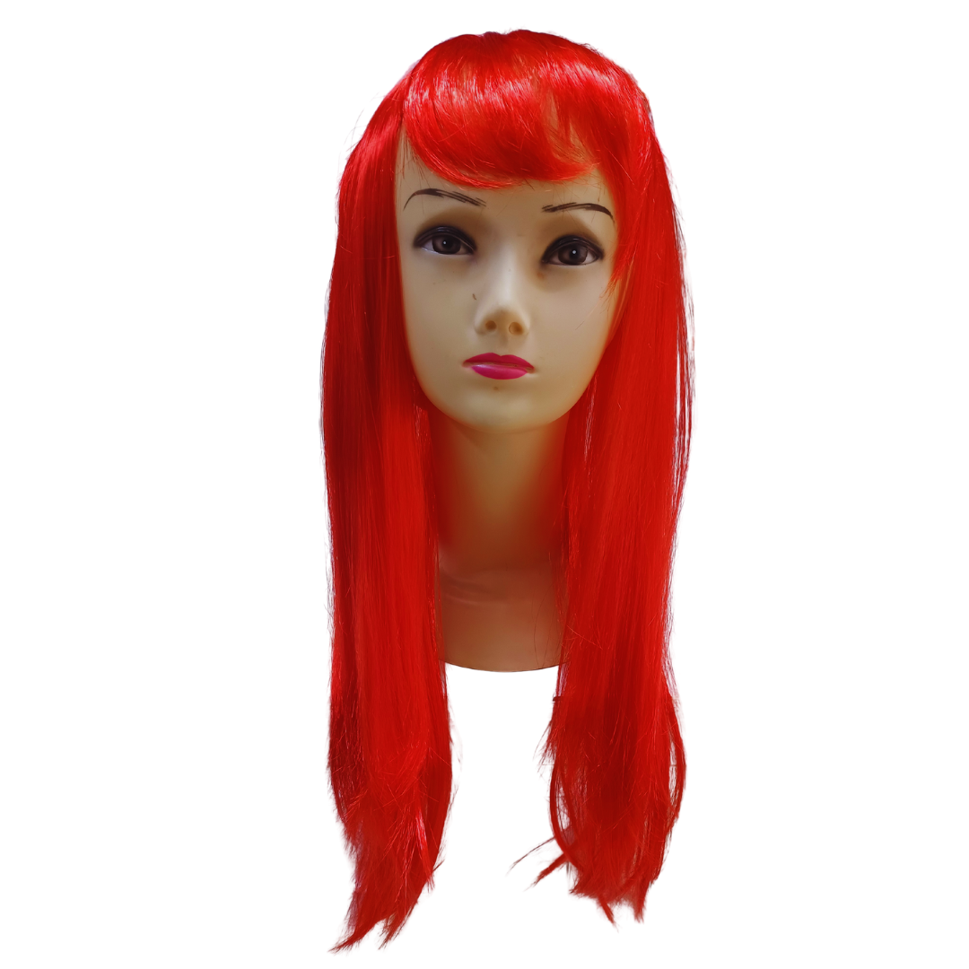 Long Straight Wig - Red
