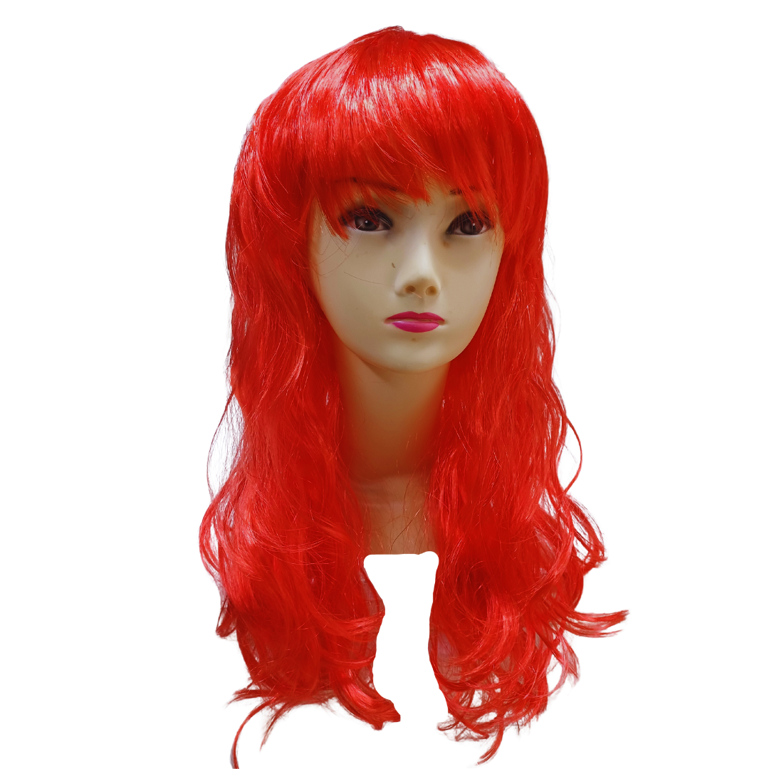 Long Wavy Wig - Red