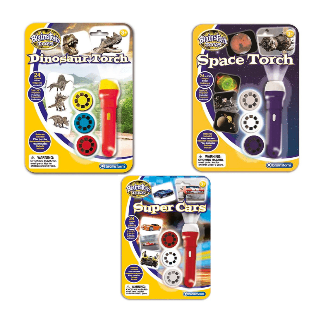 3 Pack Boys Torch Projectors Toys Not specified 