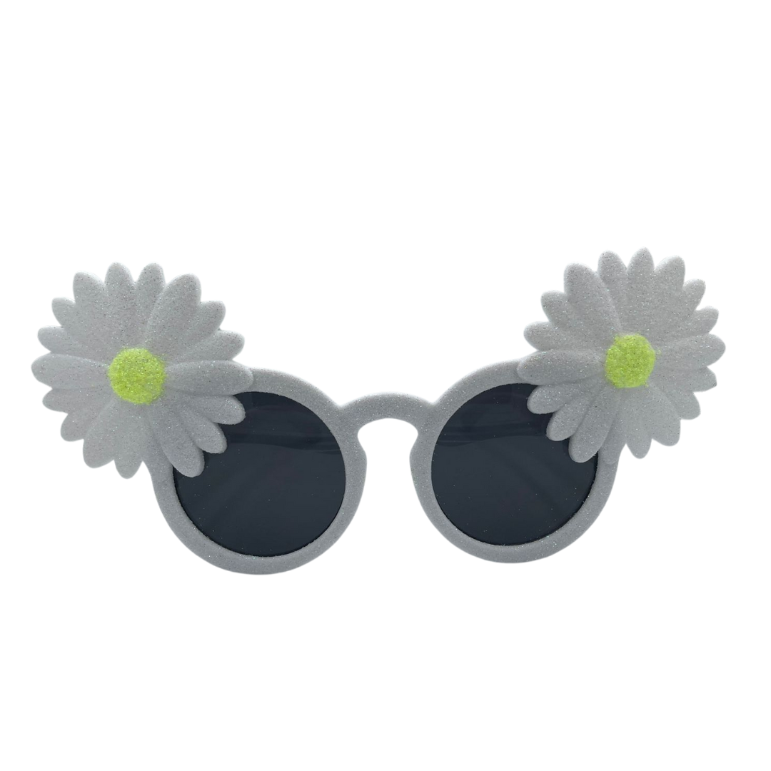 Flower Party Glasses - White