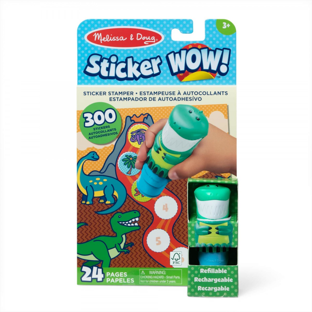 Sticker WOW! Sticker Stamper & Activity Pad - Dinosaur