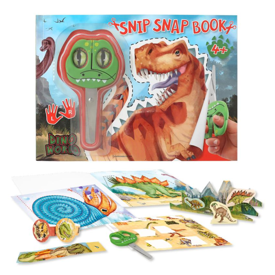 Dino World Snip Snap Book