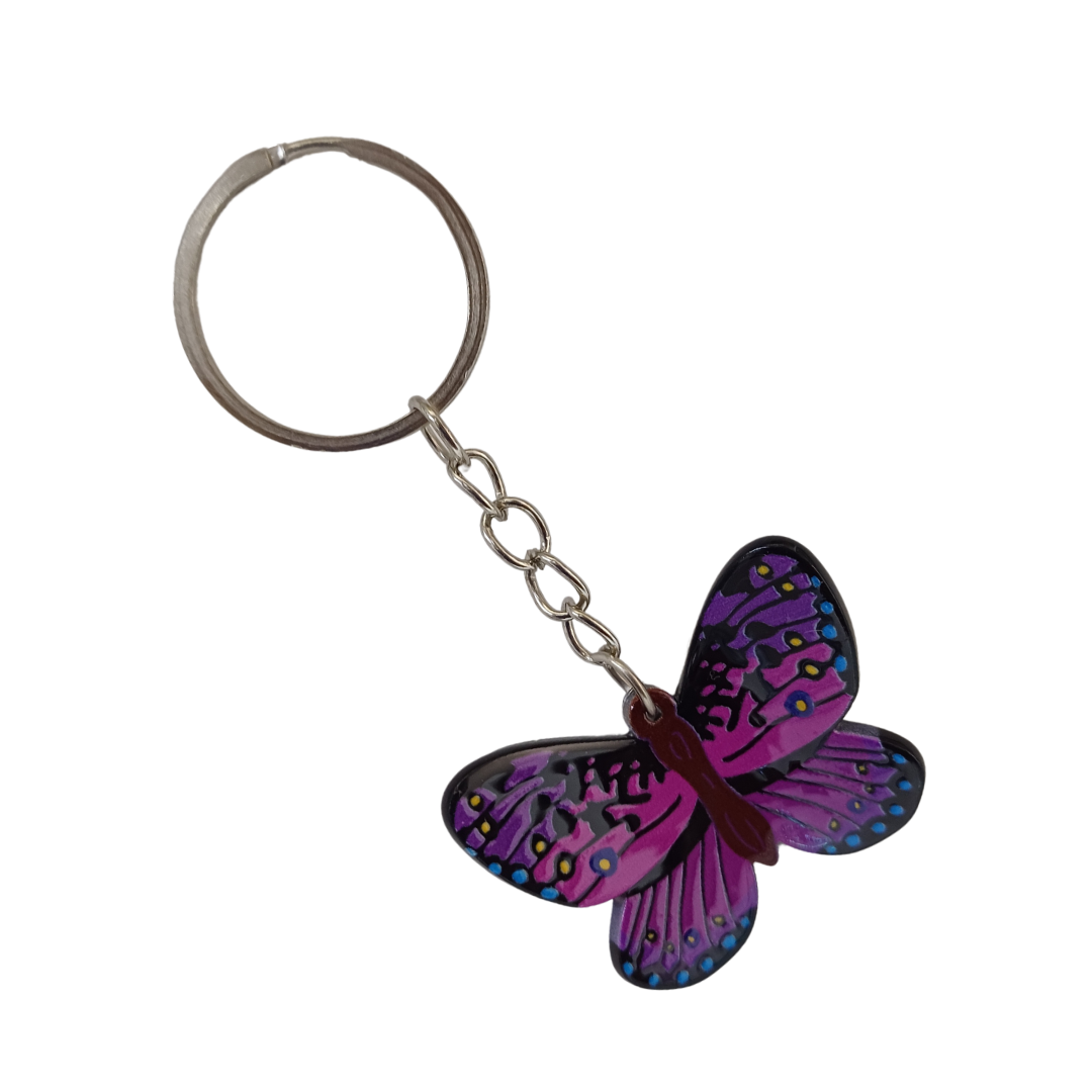 Butterfly Keyring 1pc
