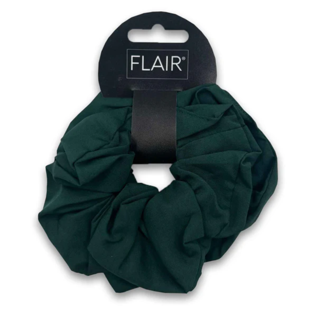 Flair Scrunchies Green - 2PC