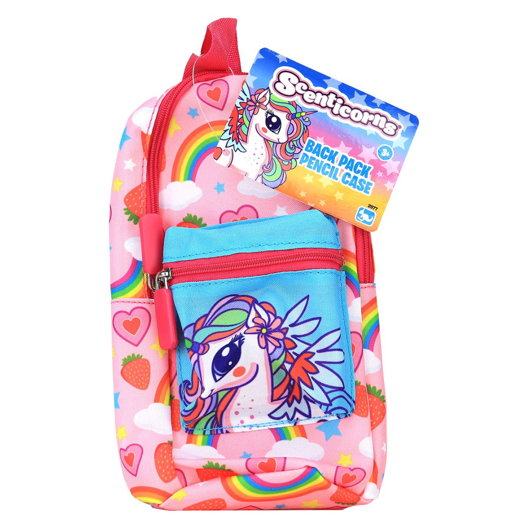 Scenticorns Stationary Backpack Pencil Case Asst