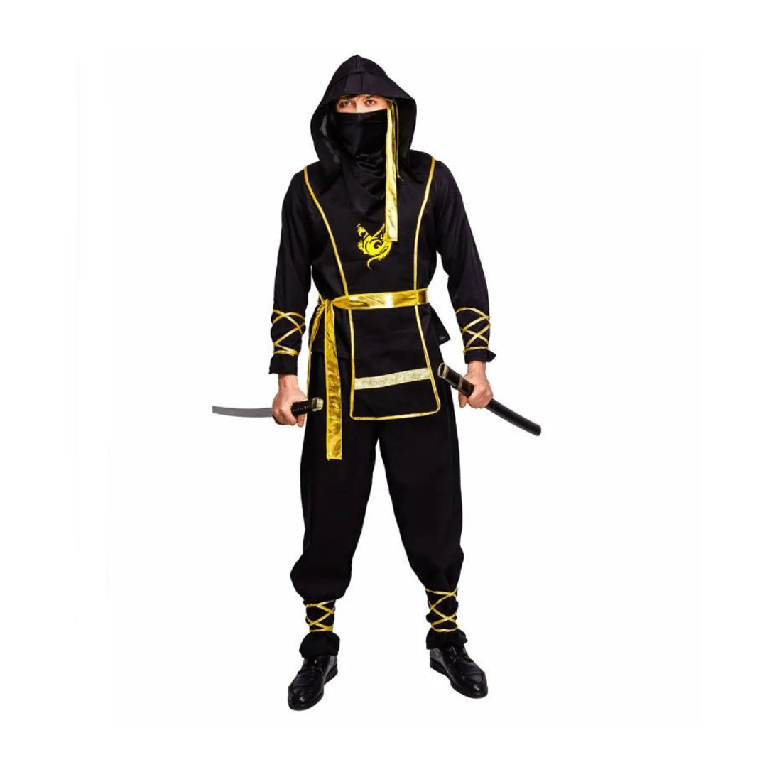 Adult Ninja Costume Halloween Not specified 