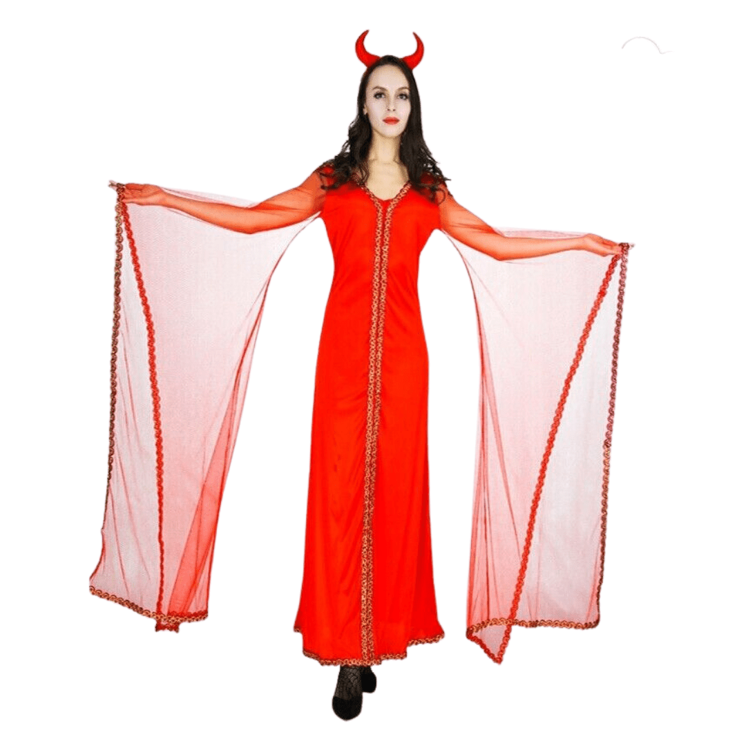 Adult Woman Devil Dress Halloween Not specified 