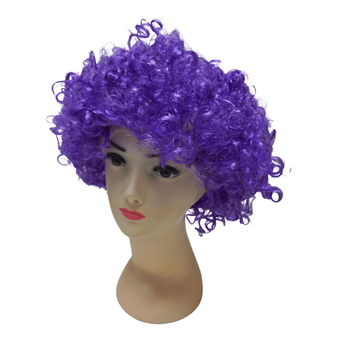 Afro Wig Child - Purple Dress Up Not specified 