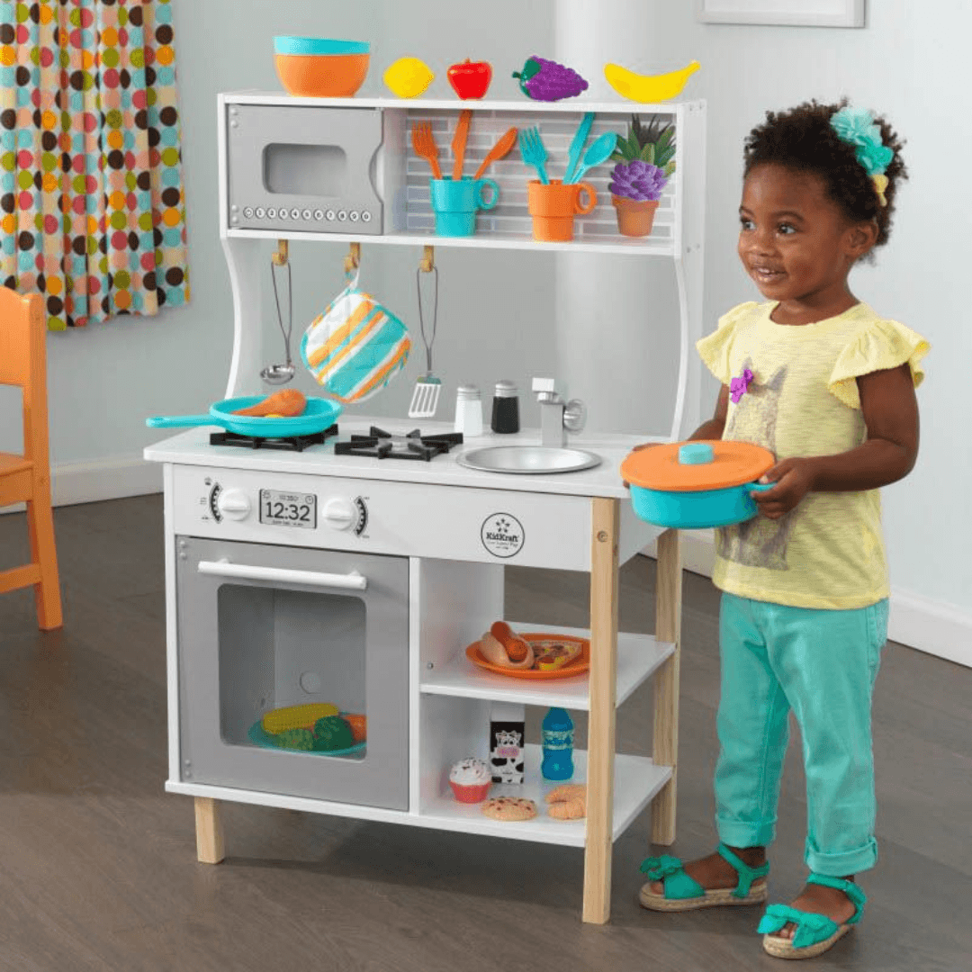 All Time Play Kitchen With Accessories General KidKraft 