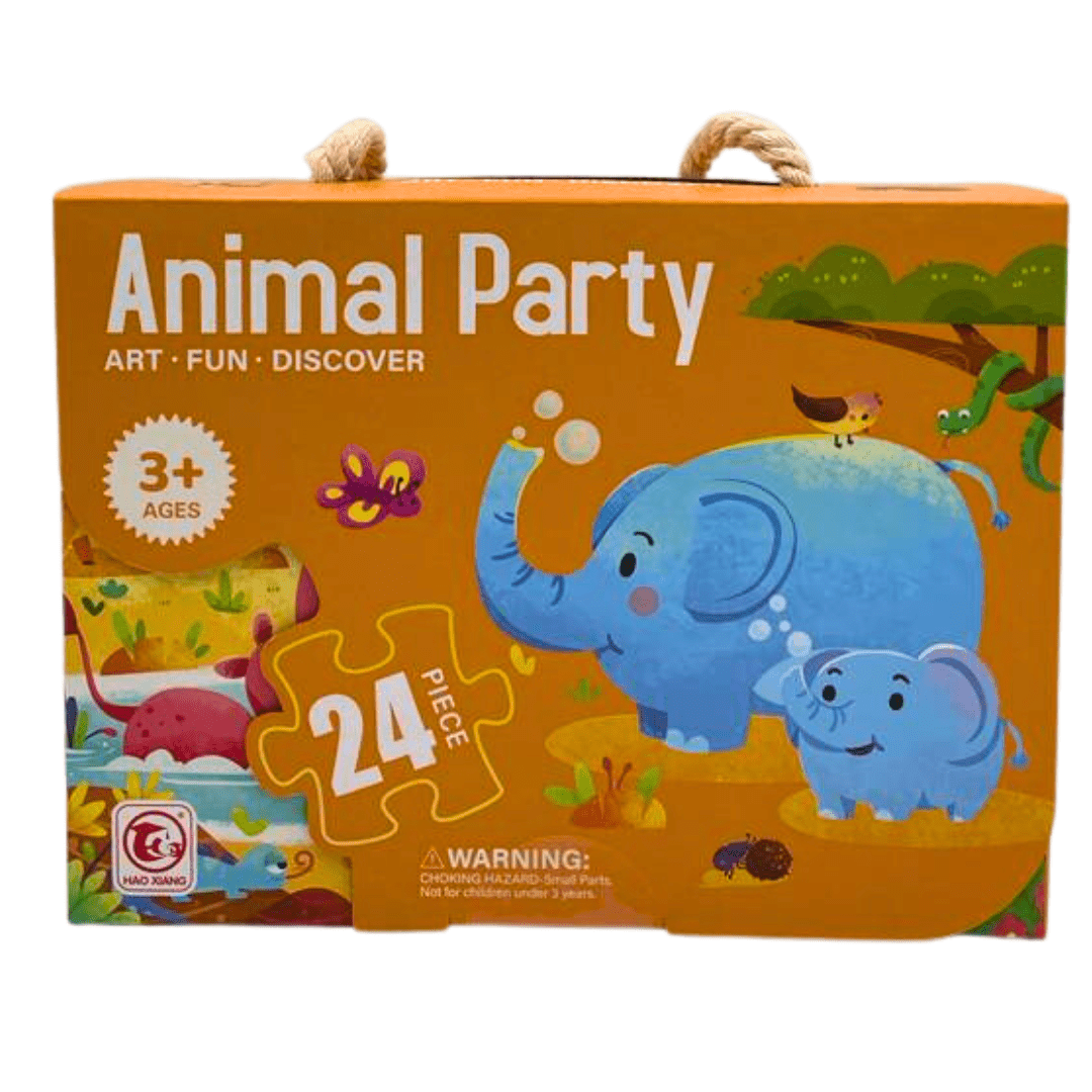 Art Puzzle - Animal Party ( 24pcs ) Toys Not specified 
