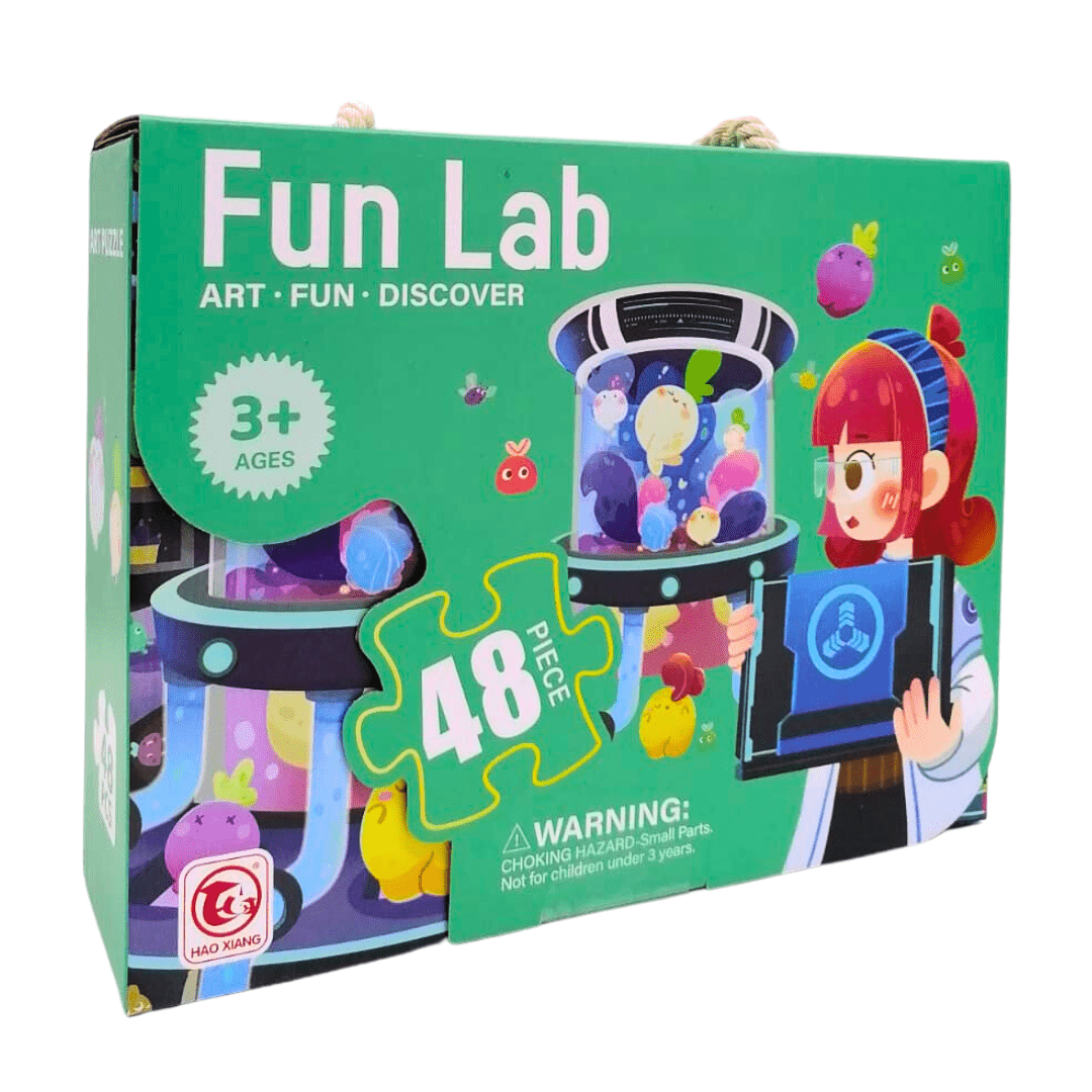 Art Puzzle - Fun Lab ( 48 pcs ) Toys Not specified 