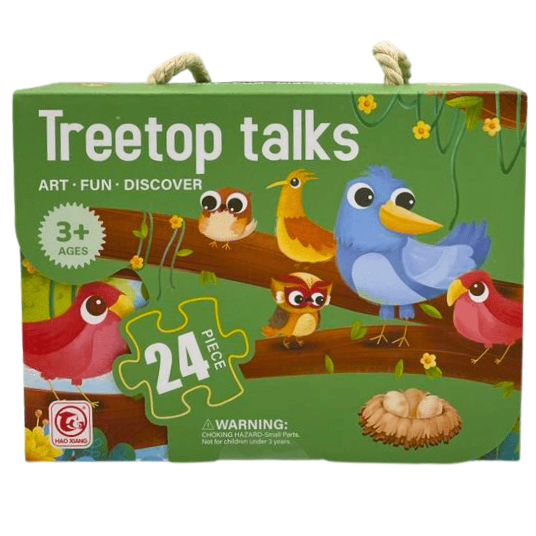 Art Puzzle - Treetop Talks ( 24pcs ) Toys Not specified 