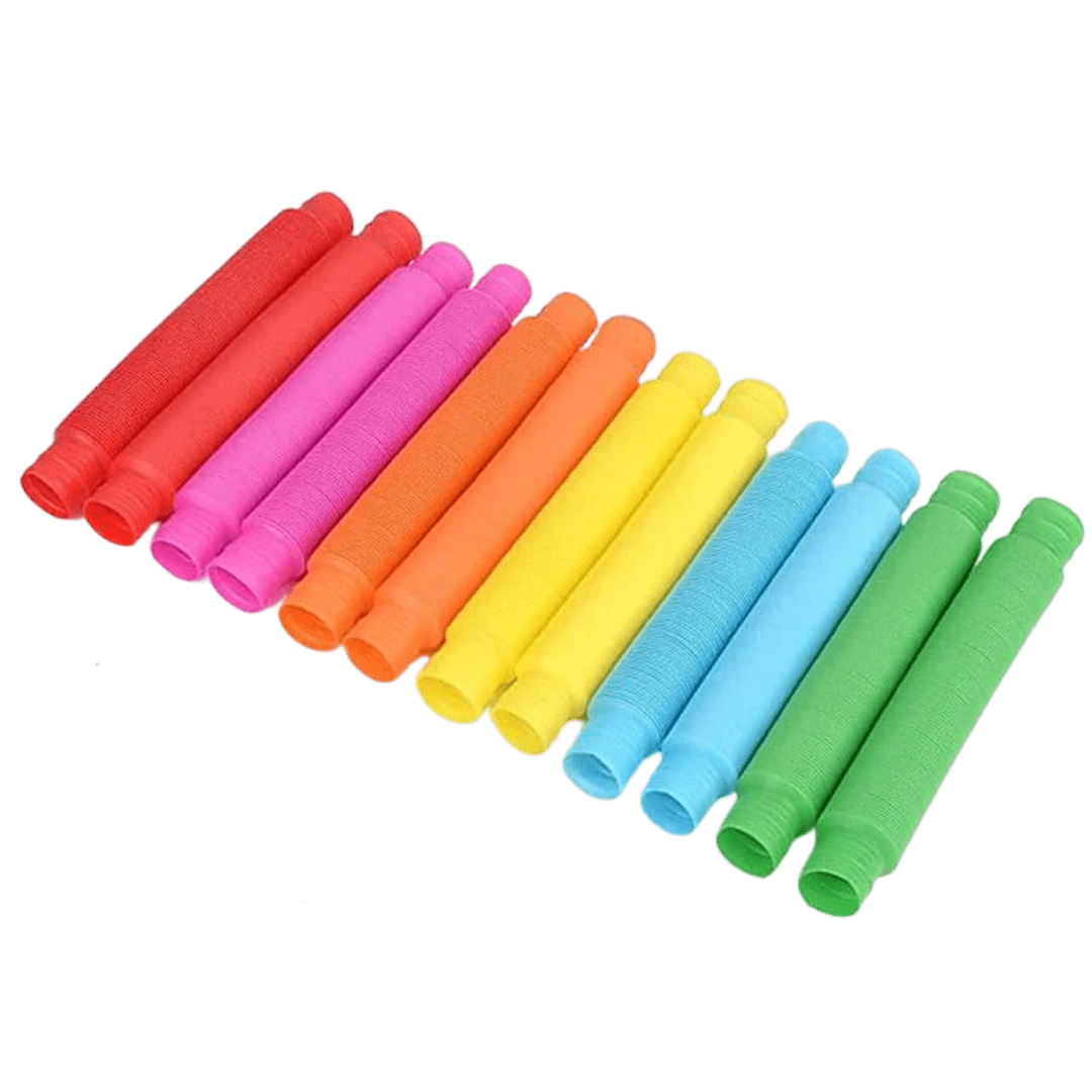 Assorted Pop Tubes small Toys Not specified 