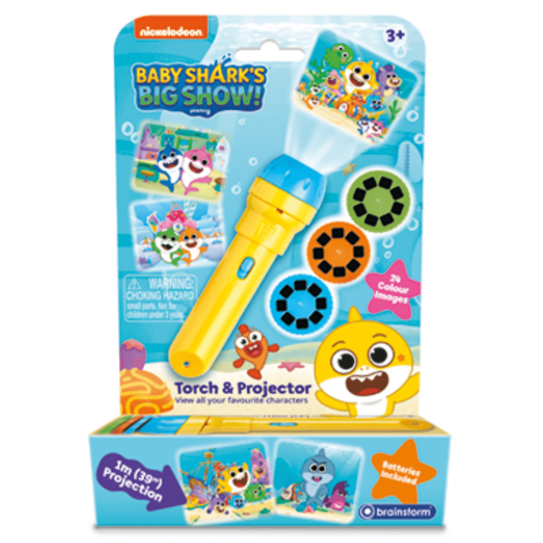 Baby Shark Torch and Projector Toys Brainstorm 