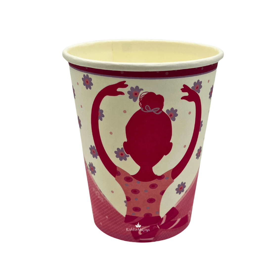 Ballerina Paper Cups 10pc Parties Not specified 