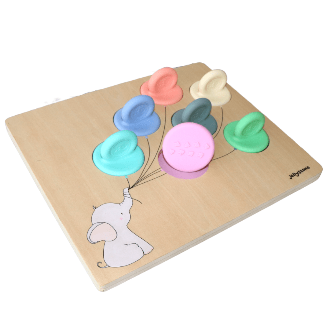 Balloon Colour Sorter - Rainbow Pastel Toys Jellystone Designs 