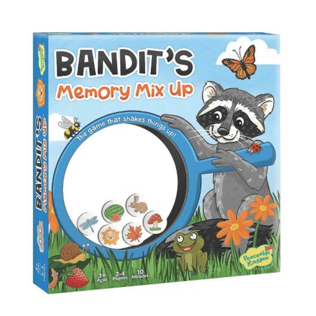 Bandit's Memory Mix Up Toys Peaceable Kingdom 