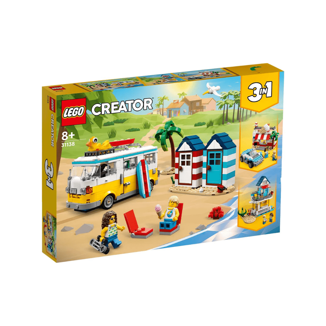 Beach Camper Van Toys Lego 