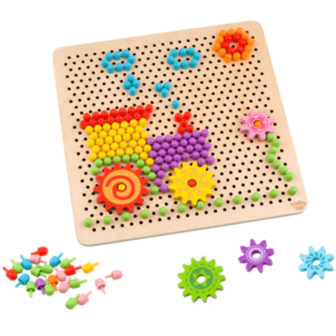Big Pattern Pegs Toys Not specified 