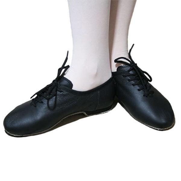 Black Leather Modern / Jazz + Heel Ballet Not specified 