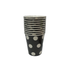 Black Polka Dot Cups Parties Not specified 