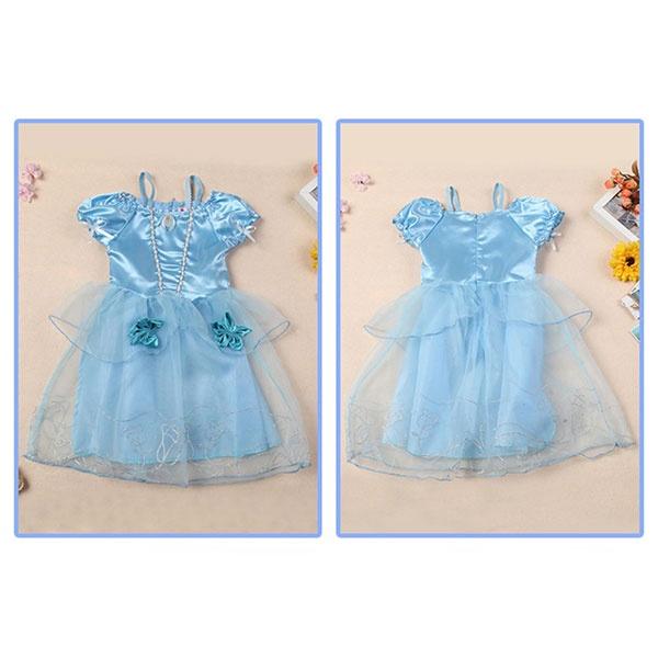 Blue Cinderella Dress Dress Up Not specified 