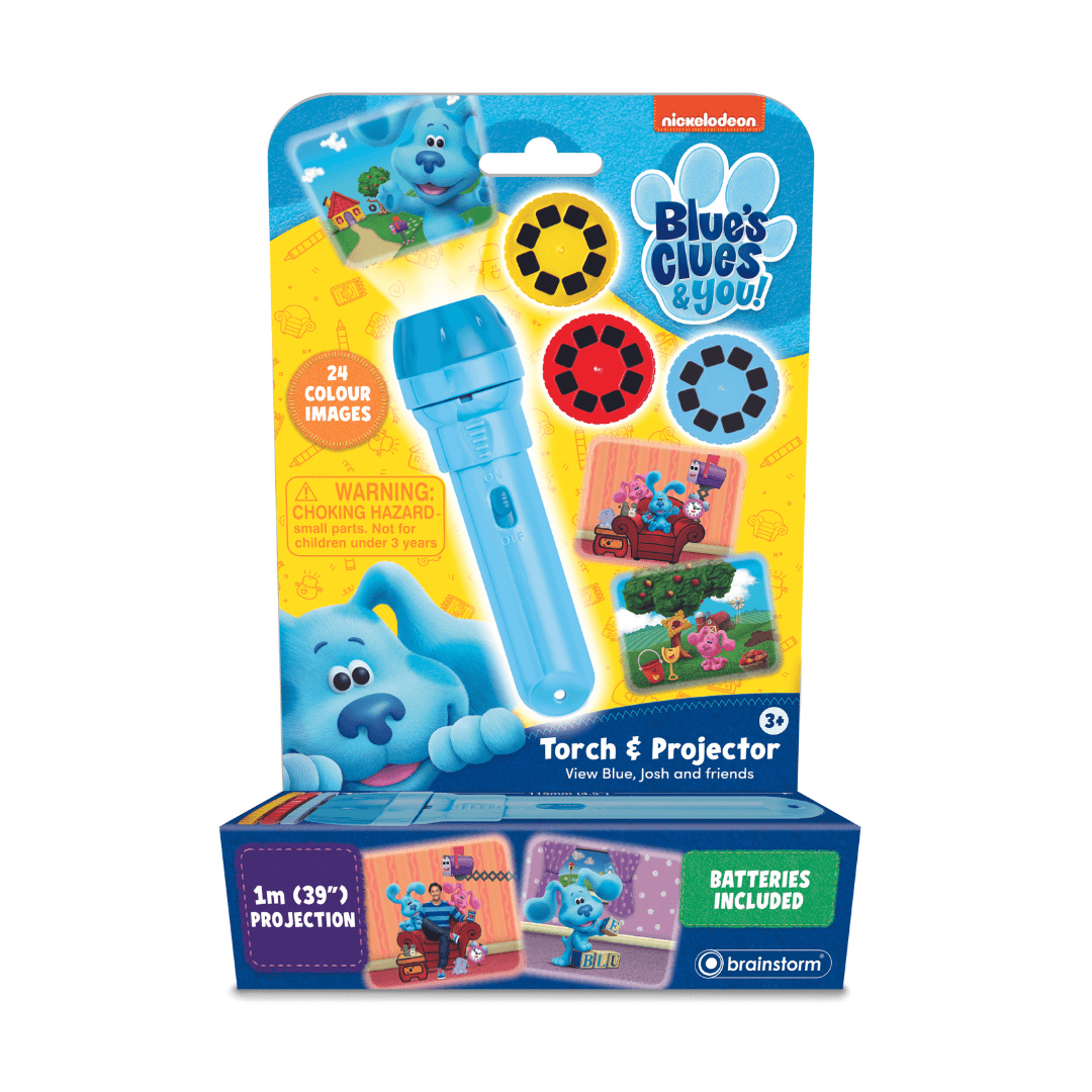 Blue’s Clues & You! Torch and Projector Toys Brainstorm 
