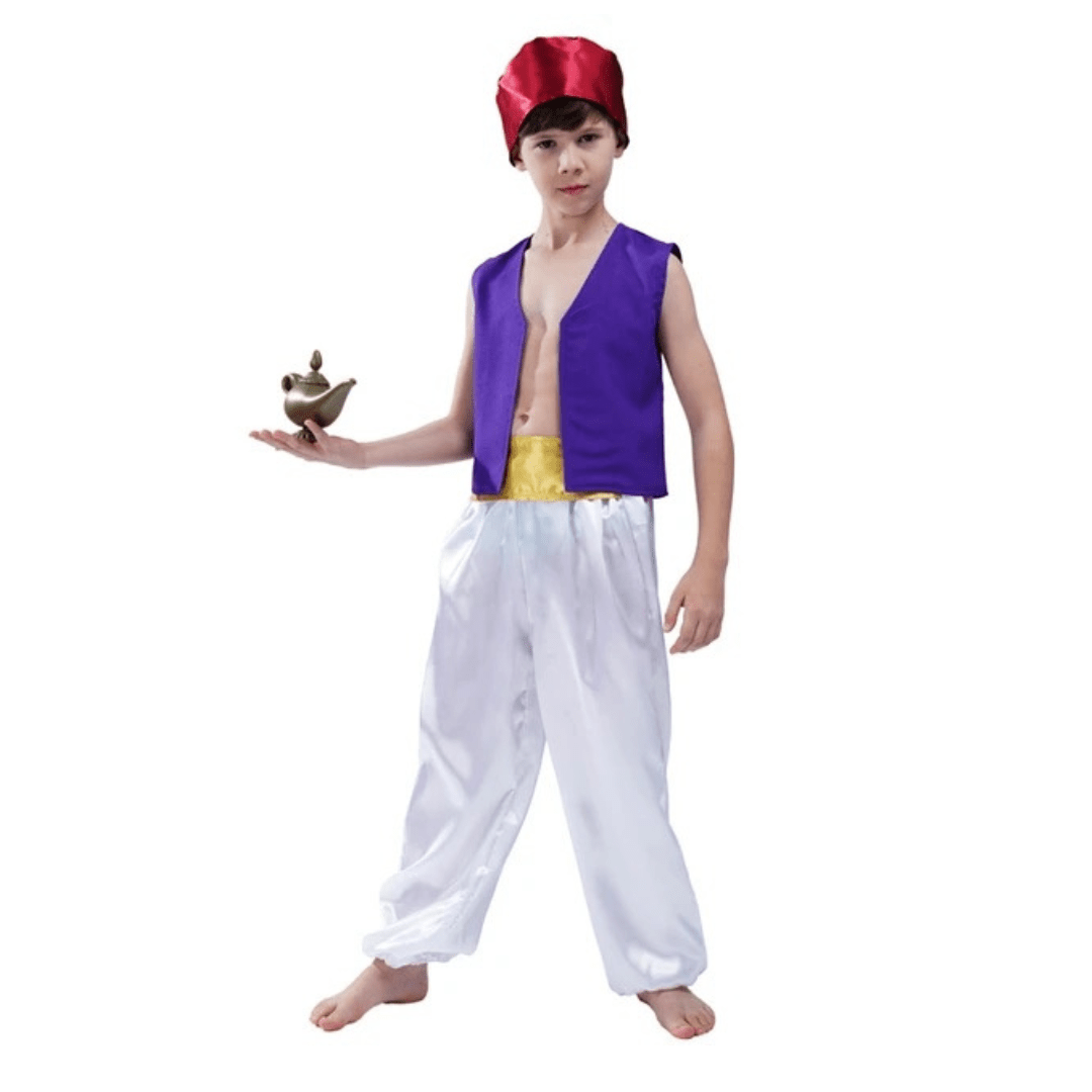 Boys Aladdin Costume Dress Up Not specified 
