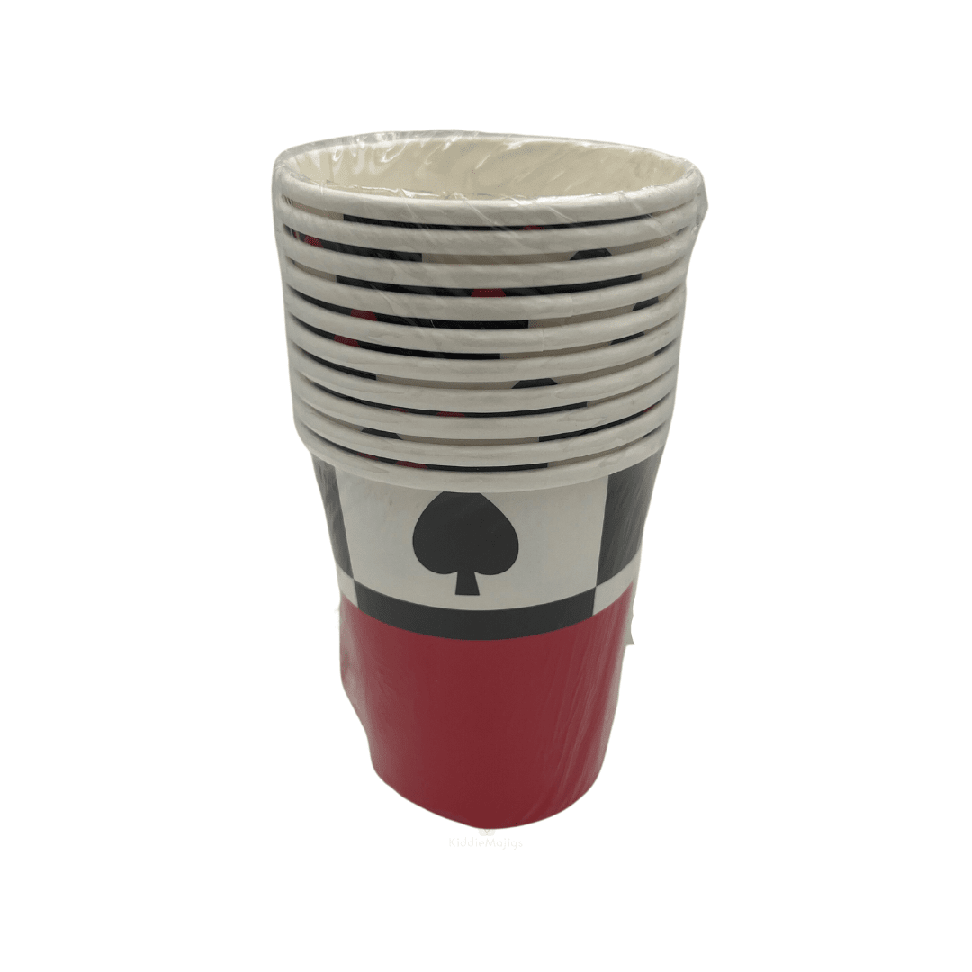 Casino Paper Party Cups 10pc Parties Not specified 