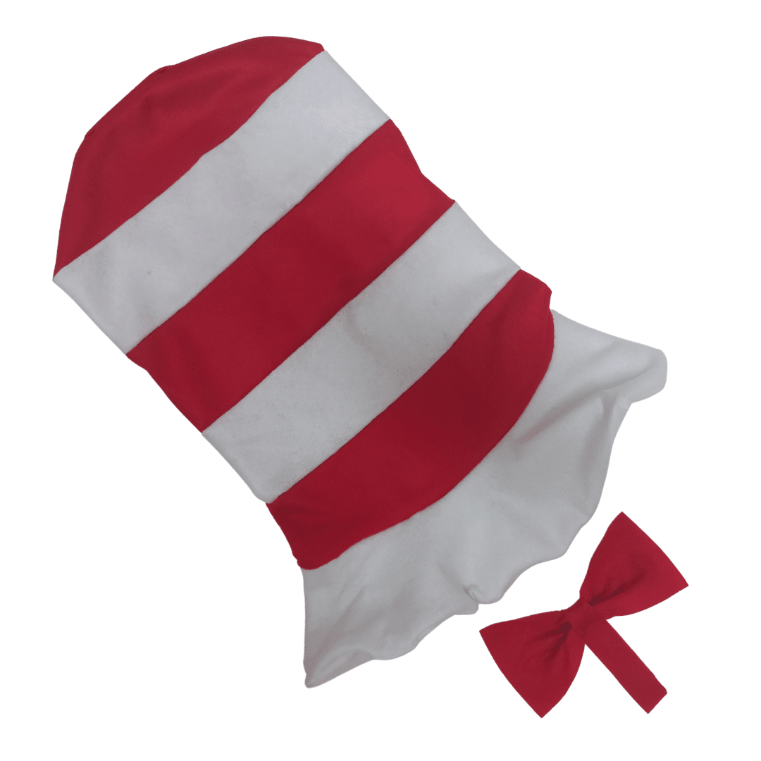 Cat in the Hat Hat & Bowtie Adult Dress Up Not specified 